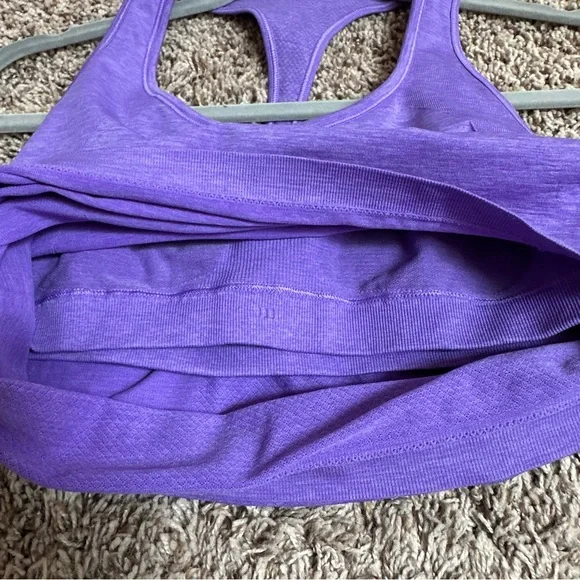Lululemon Ebb & Flow Racerback Tank Top in Purple Size 8 - Picture 6 of 8